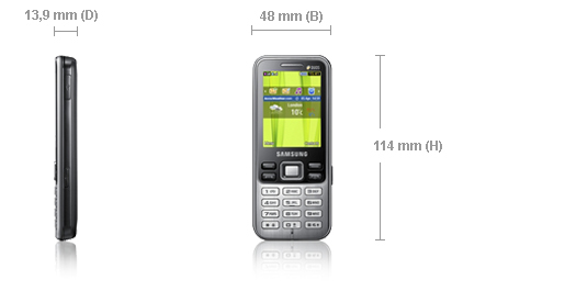 Samsung C3322 5.59 cm (2.2") 88.9 g – image 5