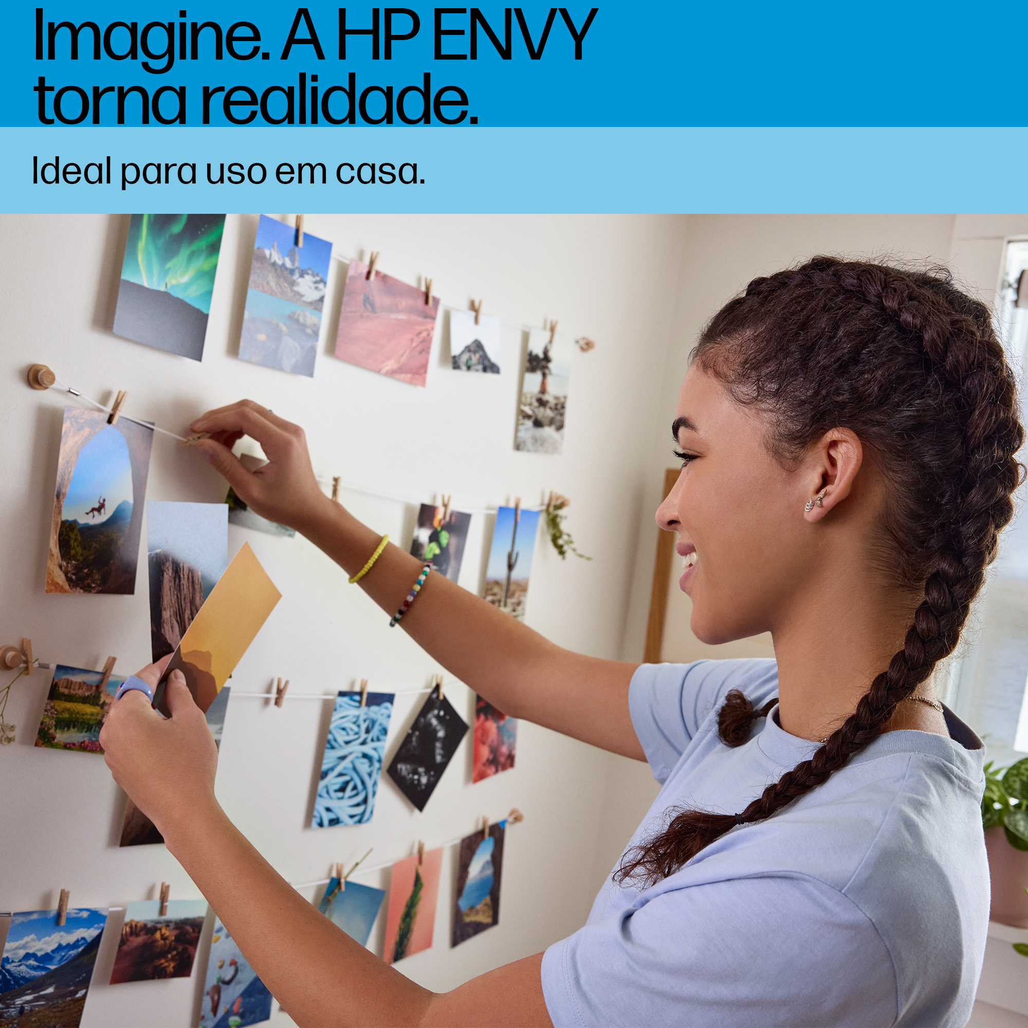 HP ENVY 6132e Sem fios All-in-One Cor Impressora, Instant Ink; Impressão de fotografias — miniatura 4