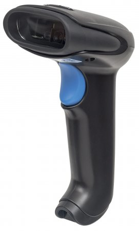 Manhattan 178907 barcode reader Handheld bar code reader 1D/2D LED Black