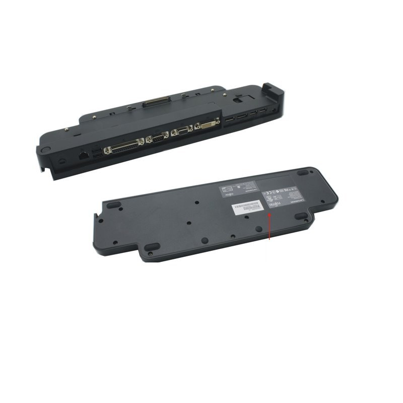Fujitsu FUJ:CP631645 laptop dock/port replicator Docking Black