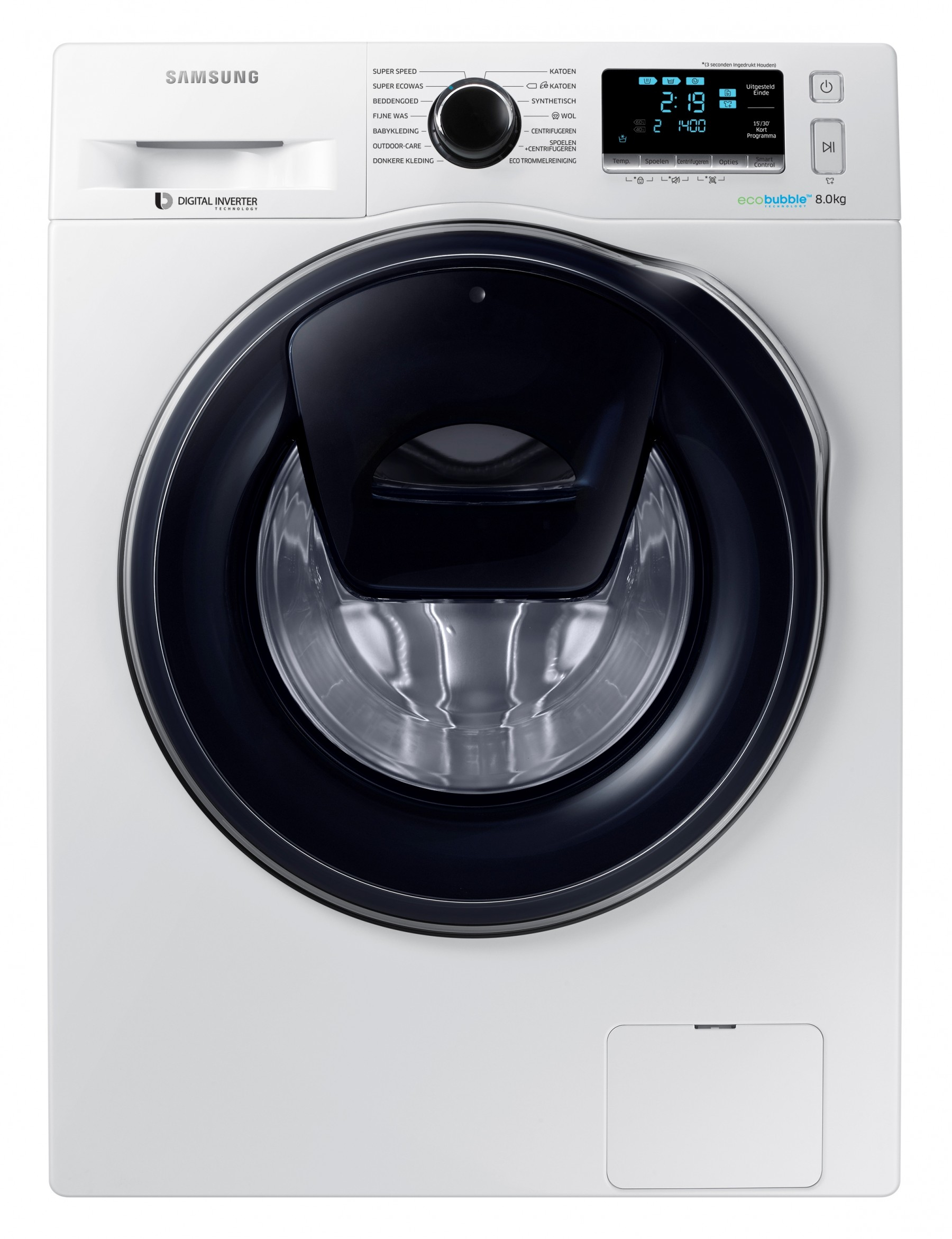 Samsung WW80K6604QW washing machine Front-load