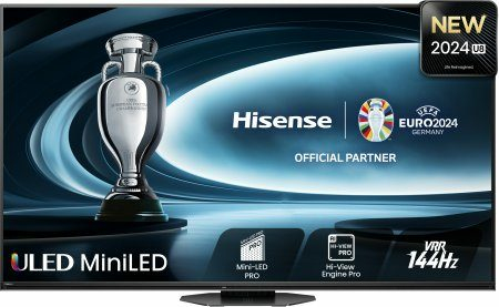 Hisense 65U8NQ TV 165,1 cm (65") 4K Ultra HD Smart TV Wi-Fi Grigio 3000 cd/mÂ²
