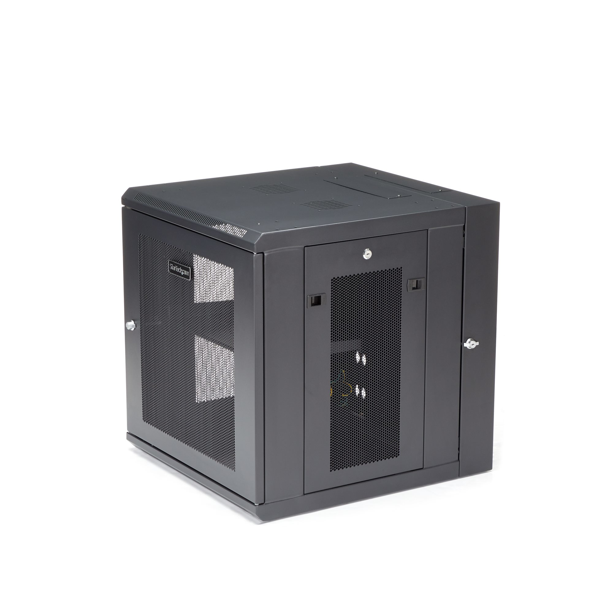StarTech.com 4-Post 12U Wall Mount Network Cabinet with 1U Shelf – image 3
