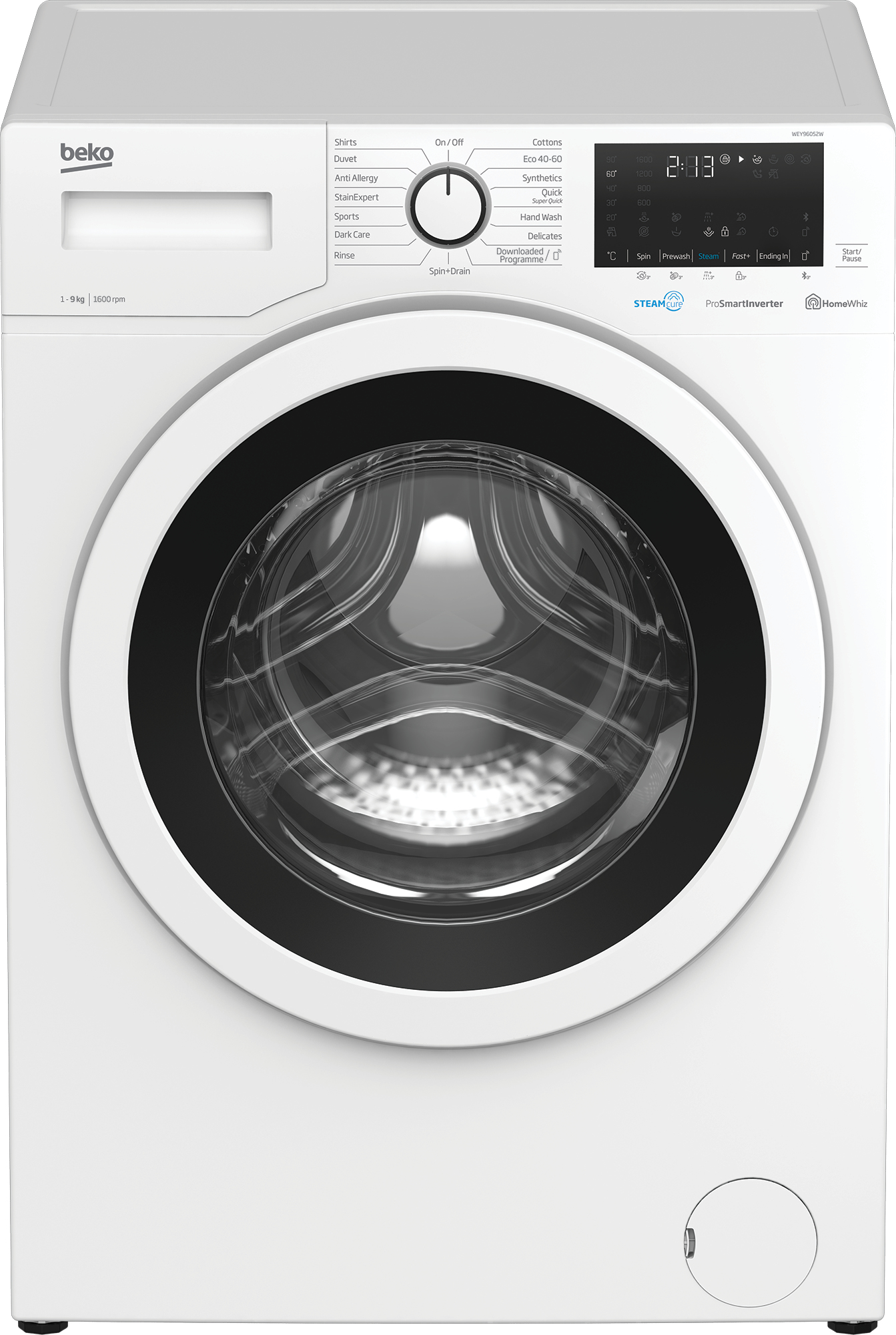 Beko WEY96052W washing machine Front-load – image 2