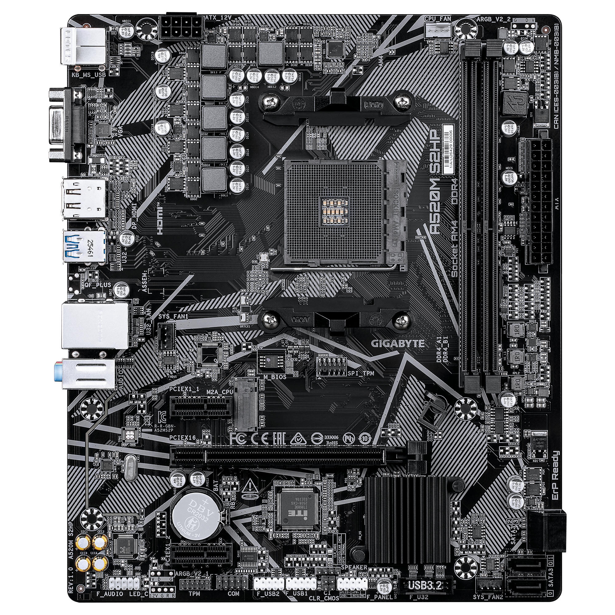 GIGABYTE A520M S2HP – image 2