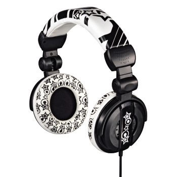 Hama DJ Headphones Wired Neck-band Black, White – image 1