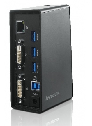 Lenovo 0A65737 laptop dock/port replicator Wired USB 3.2 Gen 1 (3.1 Gen 1) Type-A Black – image 2