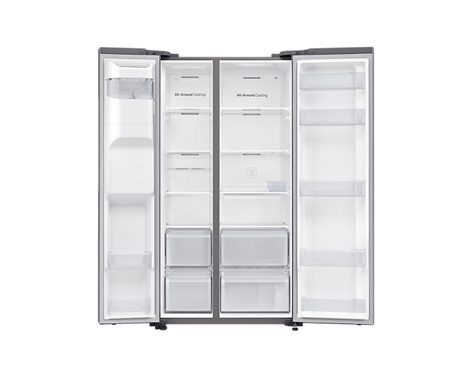 Samsung RS65R5401M9 side-by-side refrigerator Freestanding – image 4