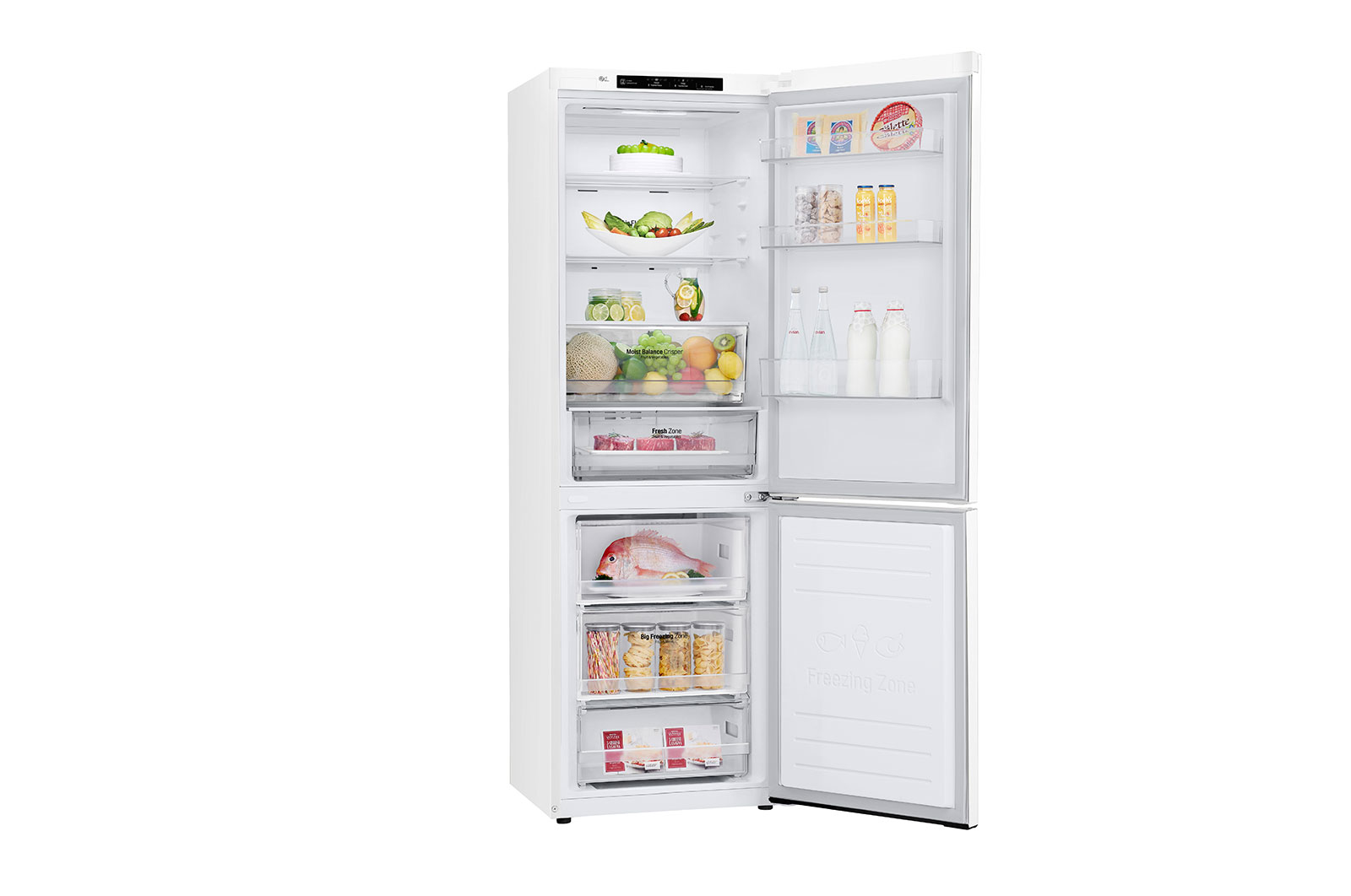 LG GBB61SWGFN fridge-freezer Freestanding – image 9