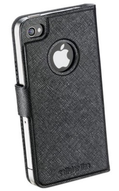Cellularline BOOKSLIMIPHONE4BK mobile phone case