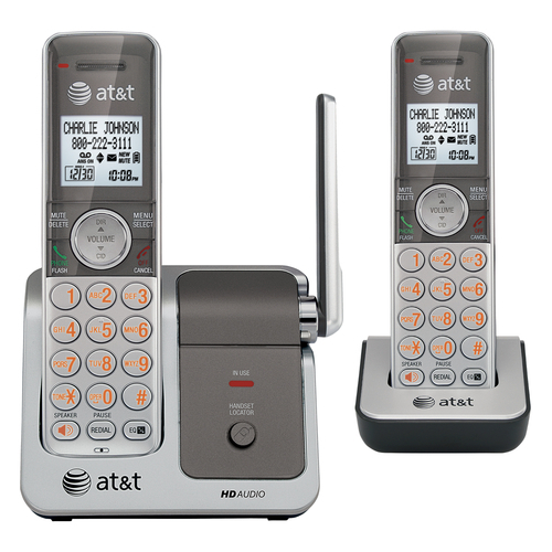 VTech CL81201 telephone DECT telephone Caller ID Black, Silver