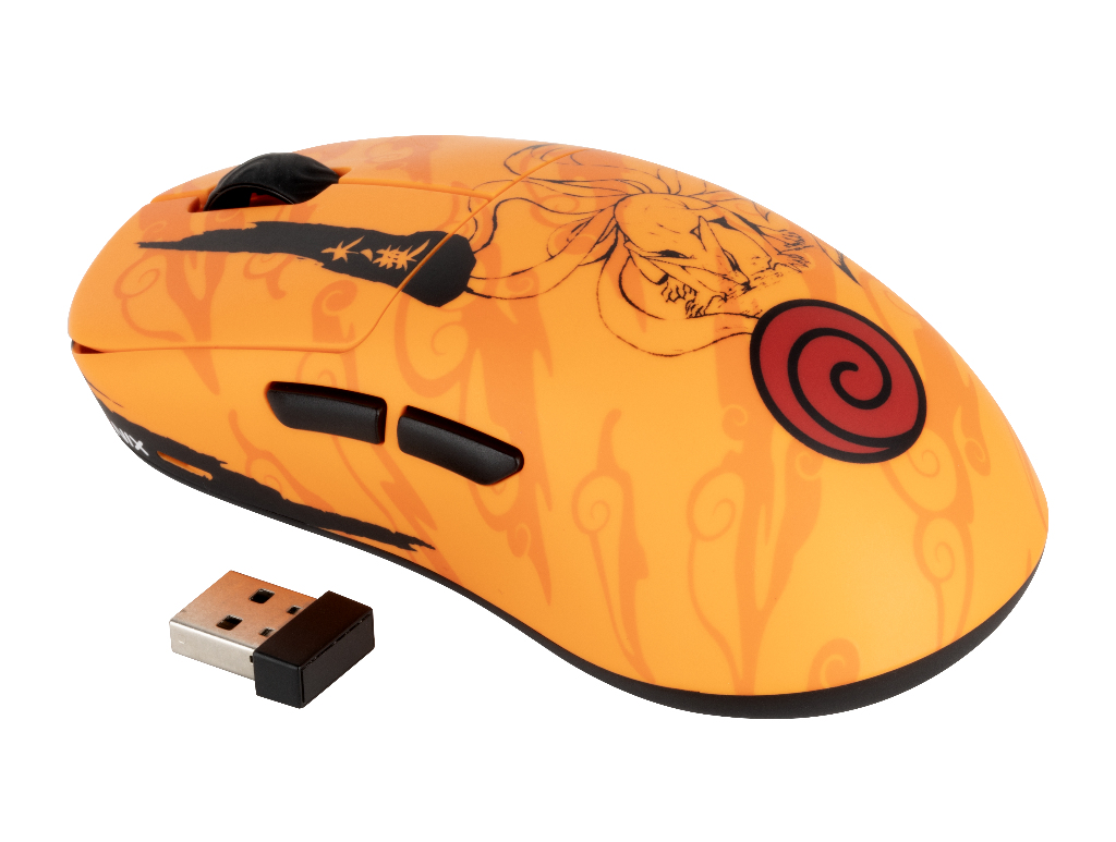 Konix Naruto 80389000014 mouse Gaming Right-hand RF Wireless + USB Type-C 26000 DPI – image 2