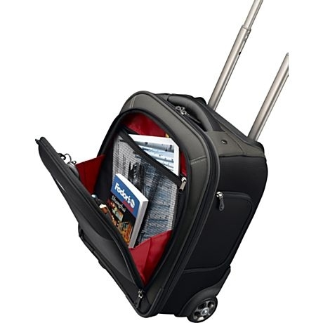 Case Logic 16" Week-end bag roller red – image 3