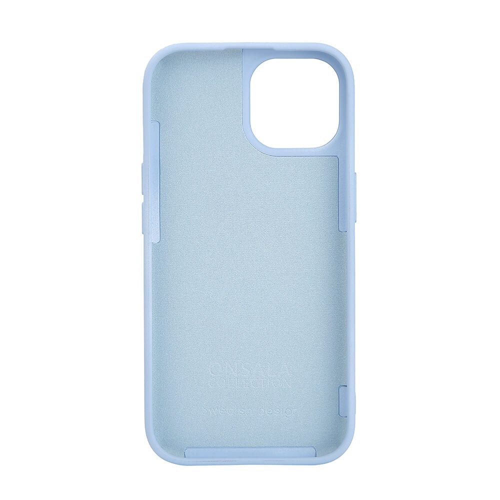 Onsala Phone Case with Silicone Feel MagSeries Light Blue - iPhone 15 – image 3