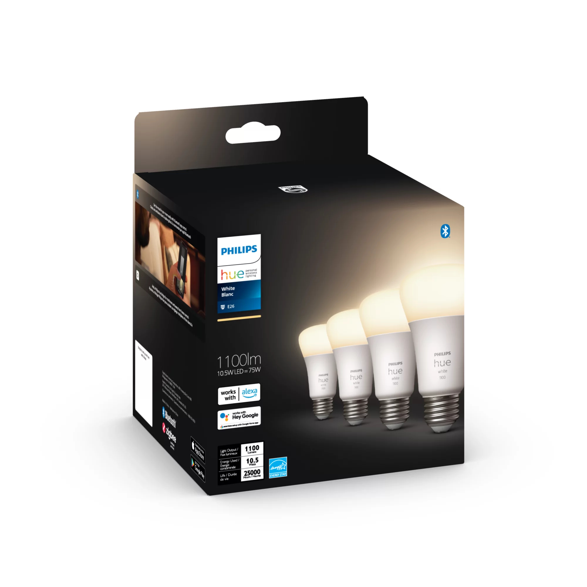 Philips by Signify Philips Hue White 046677563073 smart lighting Smart bulb Bluetooth/Zigbee – image 3