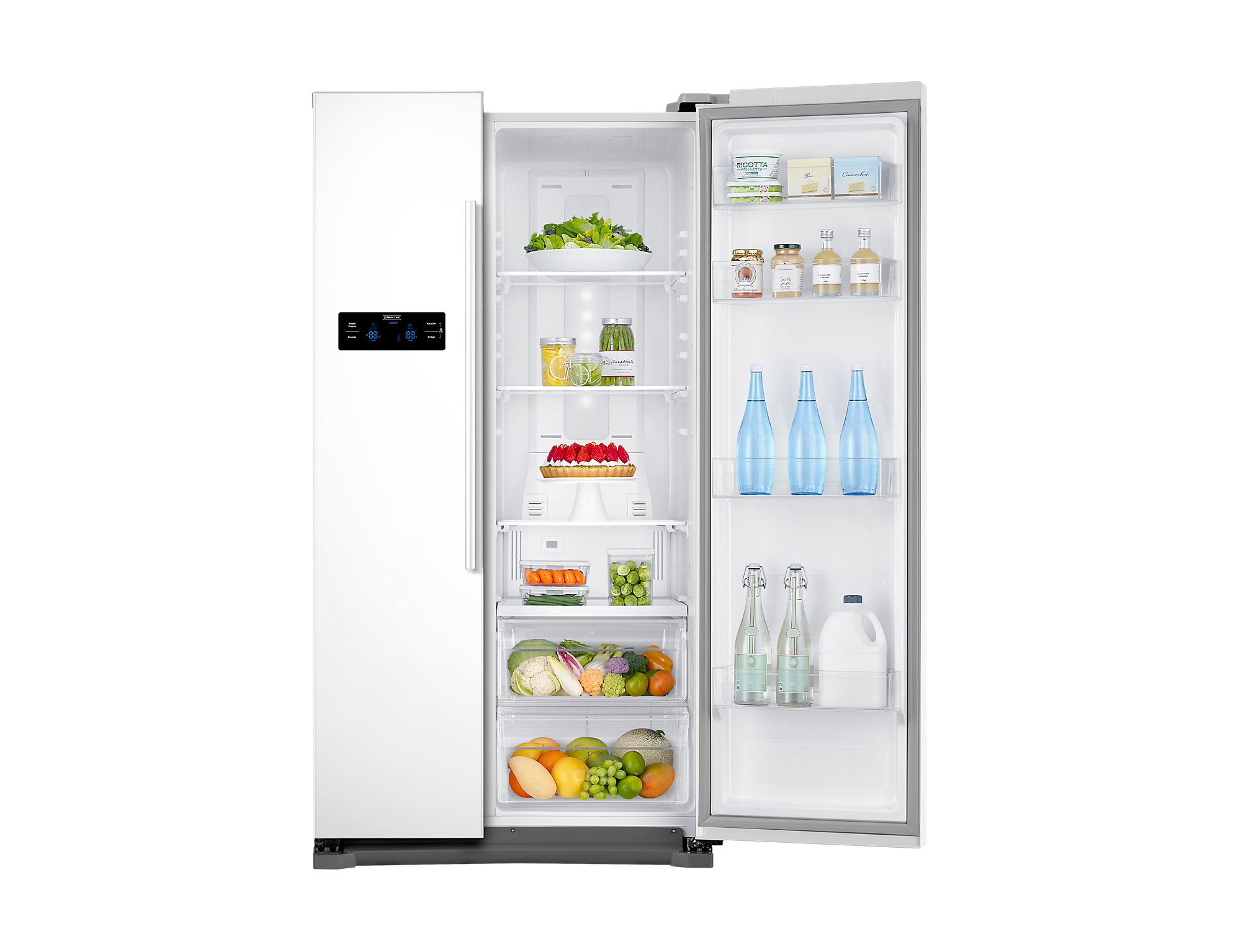 Samsung RS57K4000WW/EF side-by-side refrigerator Freestanding – image 6