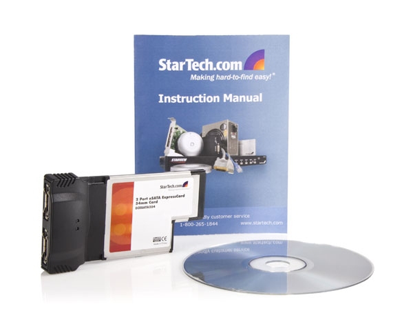 StarTech.com 2 Port ExpressCard eSATA Card – image 4