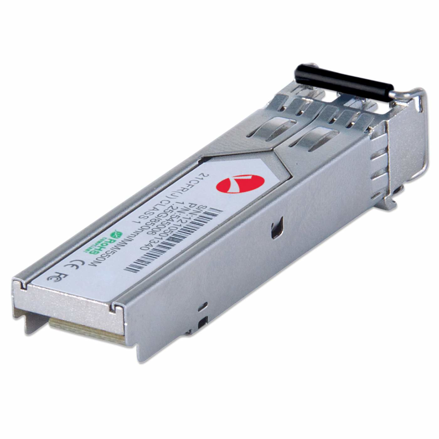 Intellinet Transceiver Module Optical, Gigabit Fiber SFP Mini-GBIC, 1000Base-Sx (LC) Multi-Mode Port, 550m, Wavelength 850nm, Ethernet, Fibre, MSA Compliant, Eq – image 3