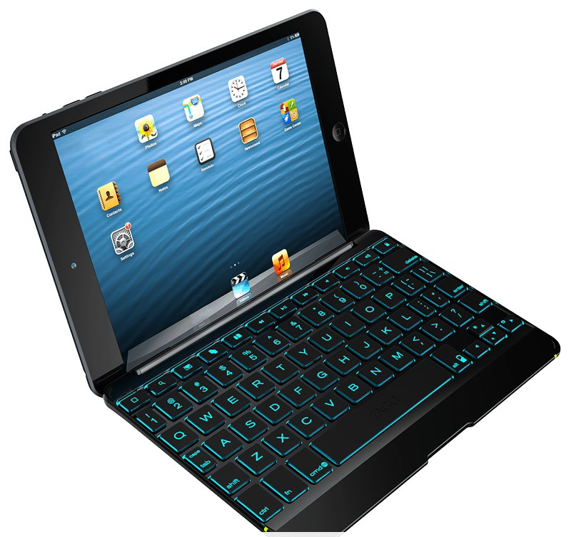 ZAGG GZKMHCBKLIT103 mobile device keyboard QWERTZ German Bluetooth Black