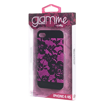 Celly GLCOVPIP401 mobile phone case Cover Black, Pink – image 4