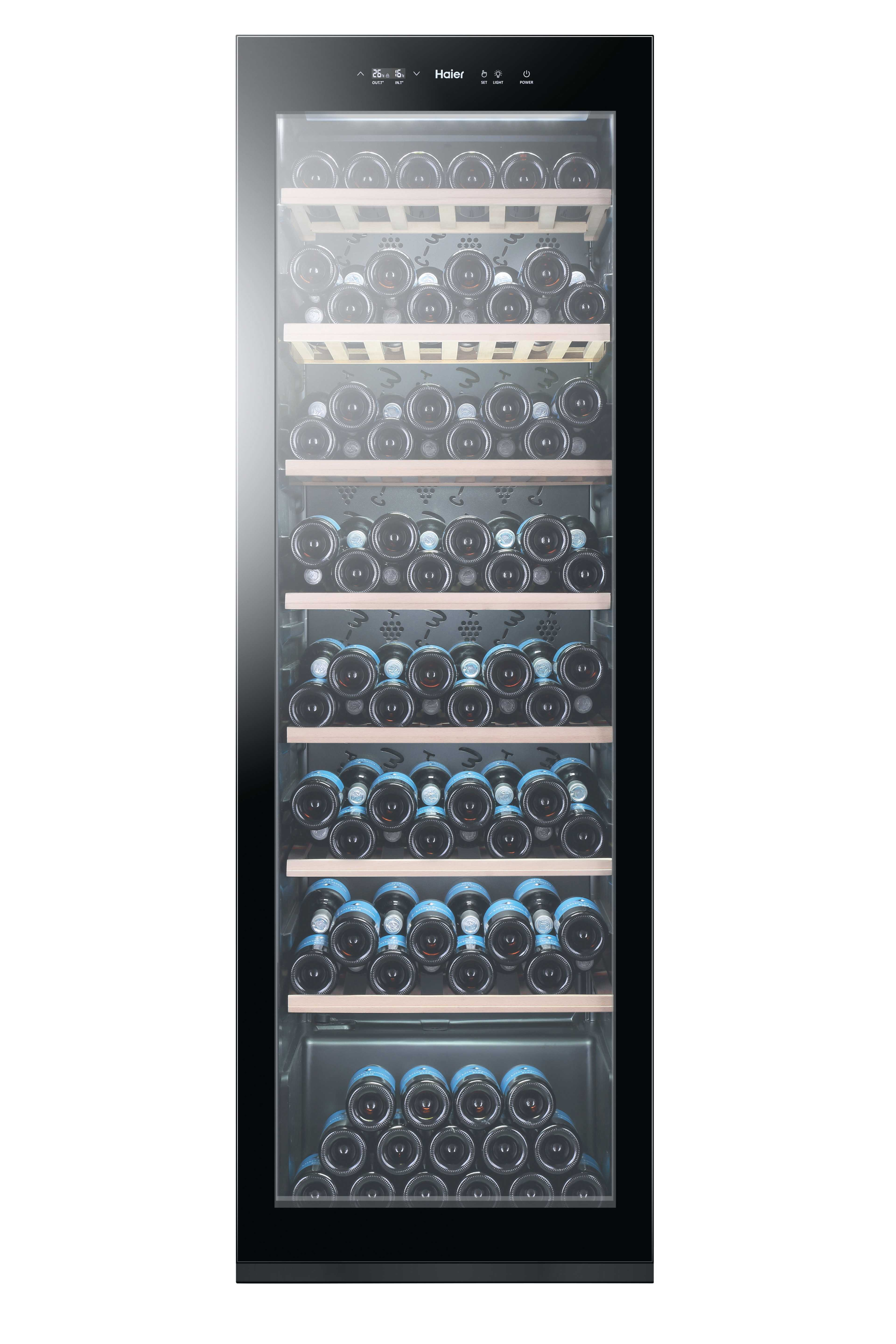 Haier cantinetta, libera installazione, 171 bottiglie, Classe G, …