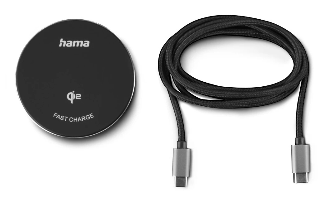 Hama 00201735 mobile device charger Smartphone Black USB Wireless charging Fast charging Indoor – image 5