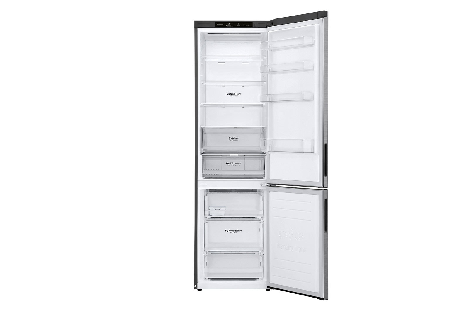 LG GBP62PZNCC fridge-freezer Freestanding – image 3