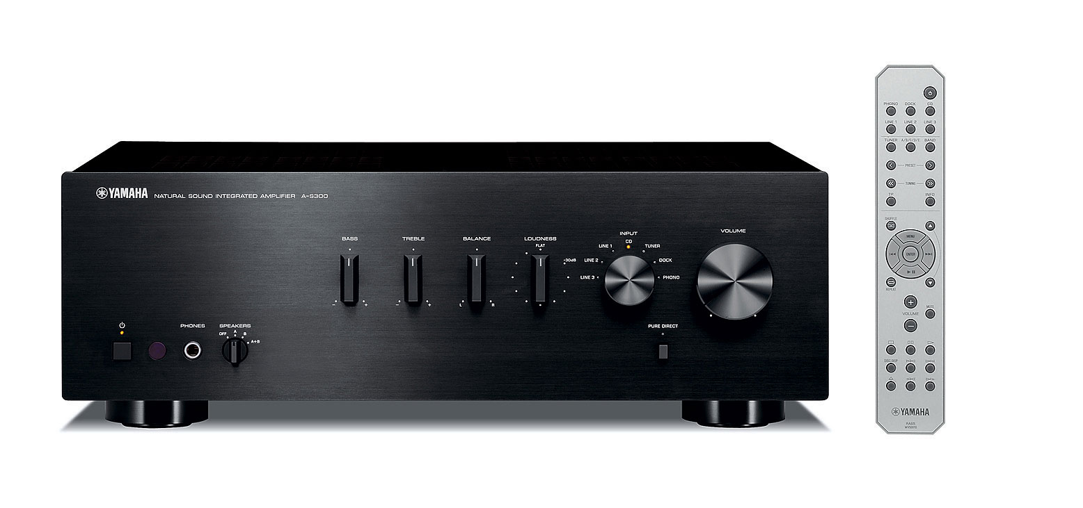 Yamaha A-S300 2.0 channels Black – image 1