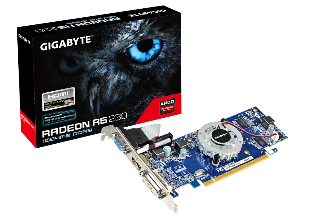 GIGABYTE GV-R523D3-1GL AMD Radeon R5 230 – image 1