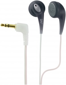 JVC Gumy Headphones, Olive Black