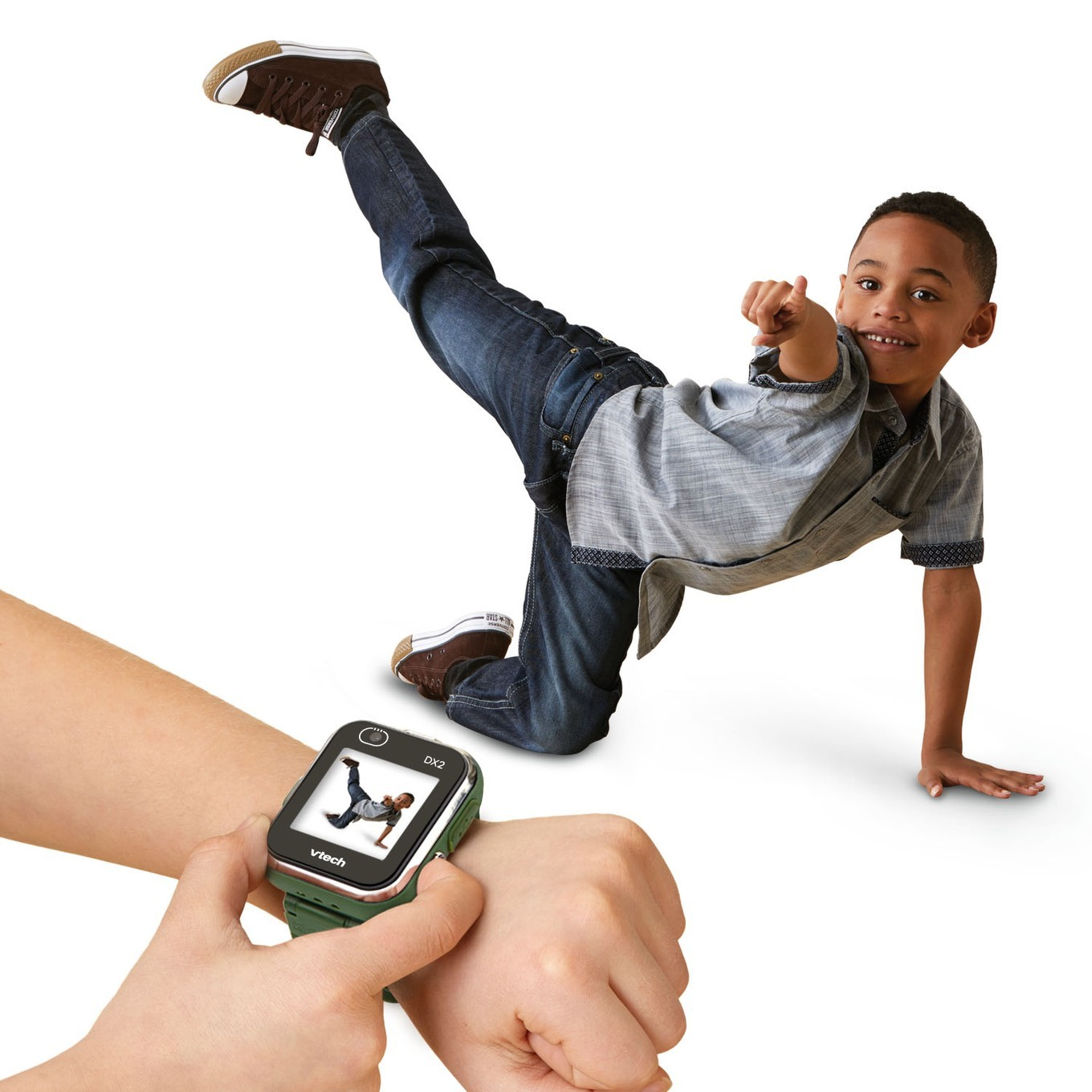VTech Kidizoom Smartwatch DX2 - Camouflage – image 3