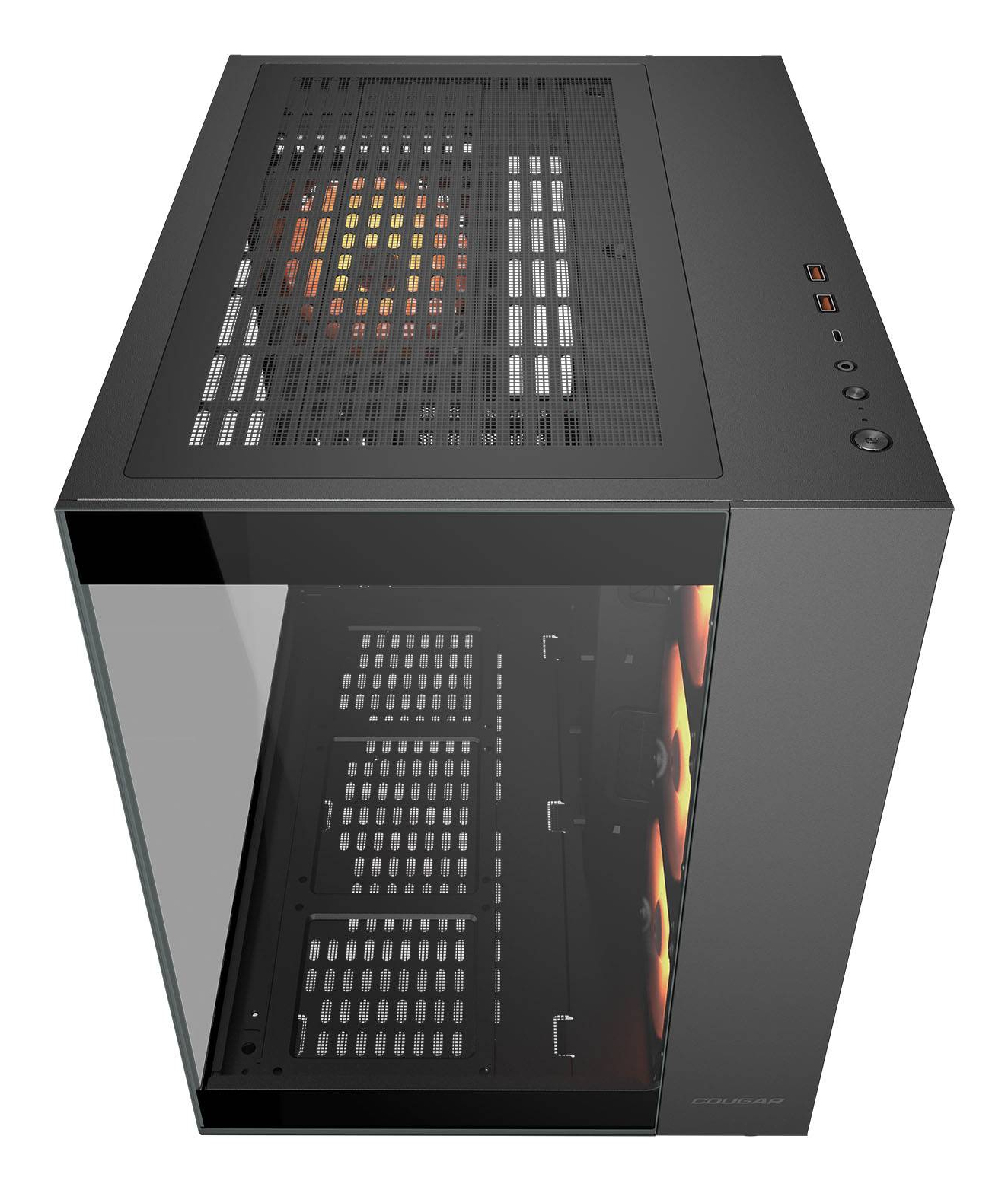 COUGAR Midi Tower Case, FV150 ARGB, Black image 4