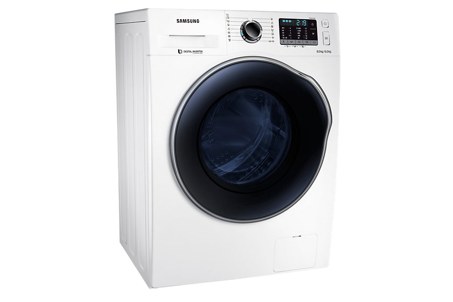 Samsung WD80J5420AW washer dryer Freestanding Front-load White – image 3
