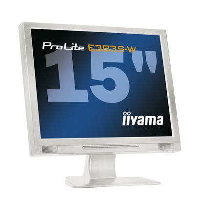 iiyama ProLite E383S-W 15" TFT .25 75kHz TCO99