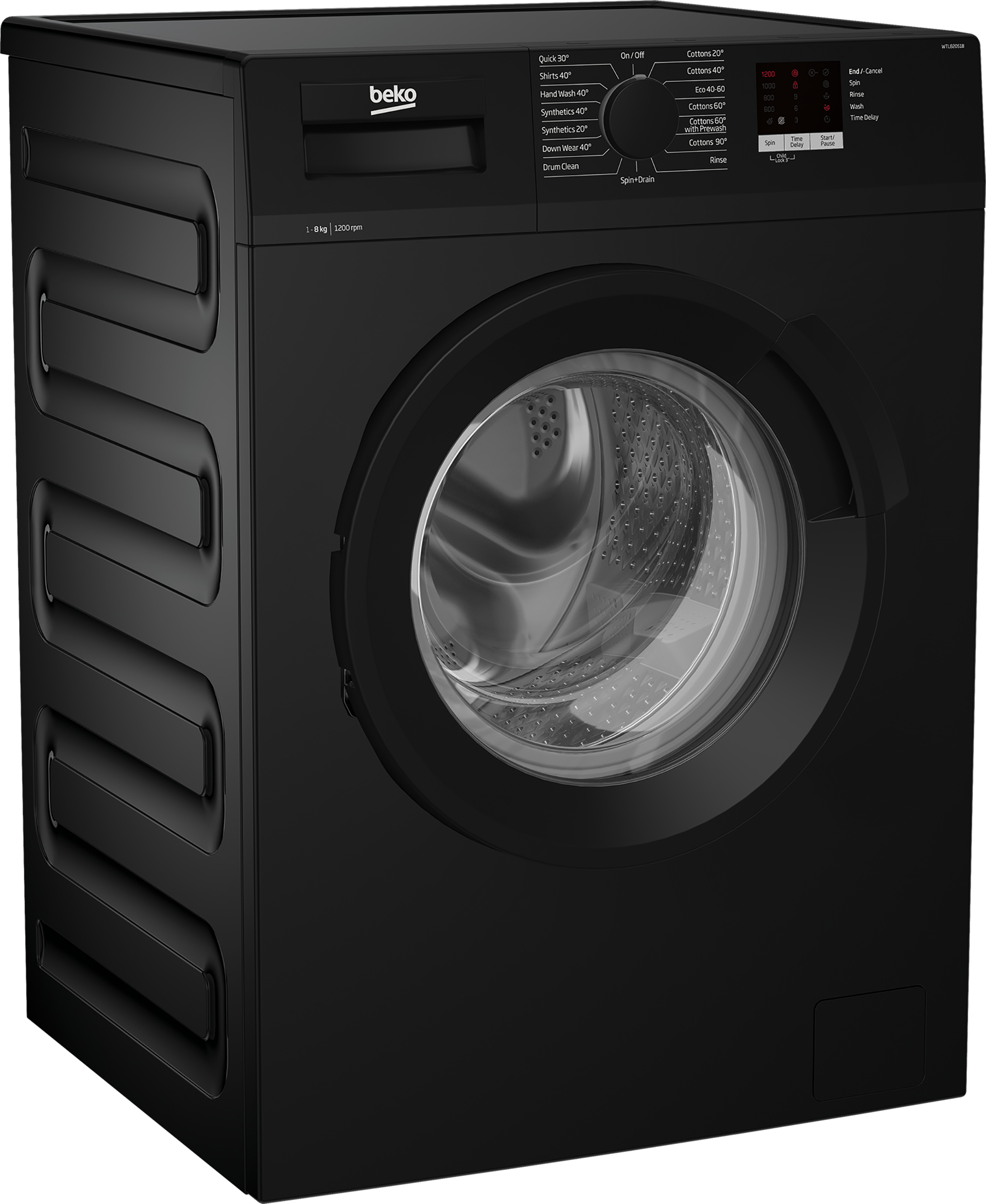 Beko b100 WTL82051B Freestanding – image 2