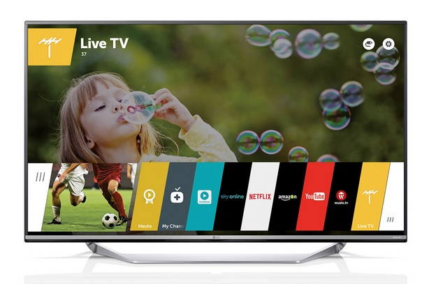 LG 55UF7769 TV 139.7 cm (55") 4K Ultra HD Smart TV Wi-Fi Black, Silver – image 2