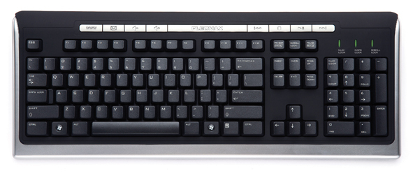 Samsung KM-210G keyboard USB QWERTY Black – image 1