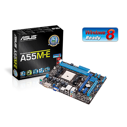 ASUS A55M-E motherboard AMD A55 FCH micro ATX – image 3