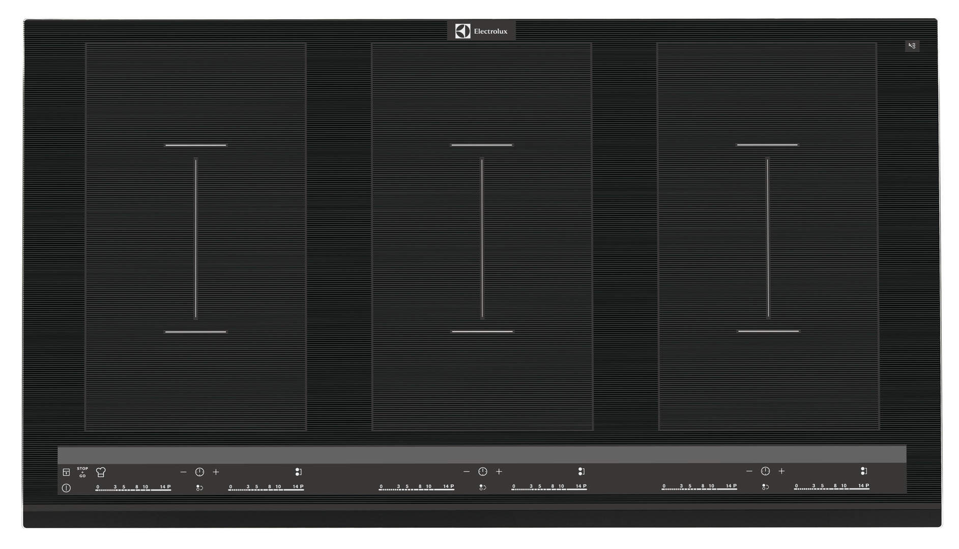 Electrolux EHH9967FSG Black Built-in Zone induction hob 6 zone(s) – image 1