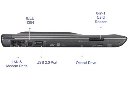ASUS W5FE-2P009E laptop Intel® Core™2 Duo T5600 – image 9