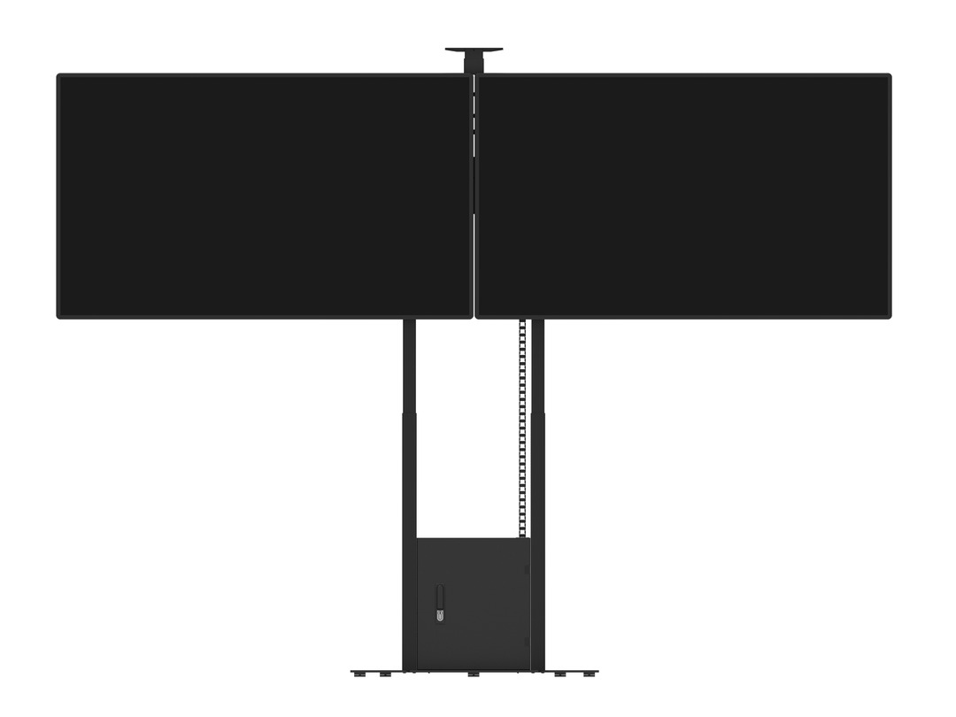 Multibrackets M Motorized Floorbase Dual Screen incl cabinet & cam-shelf – image 6