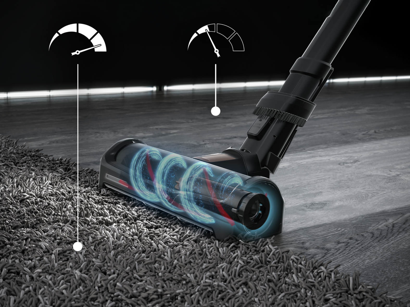 Tefal 2211401074 stick vacuum/electric broom 2-in-1 stick vacuum Battery Dry HEPA Bagless Black – image 5