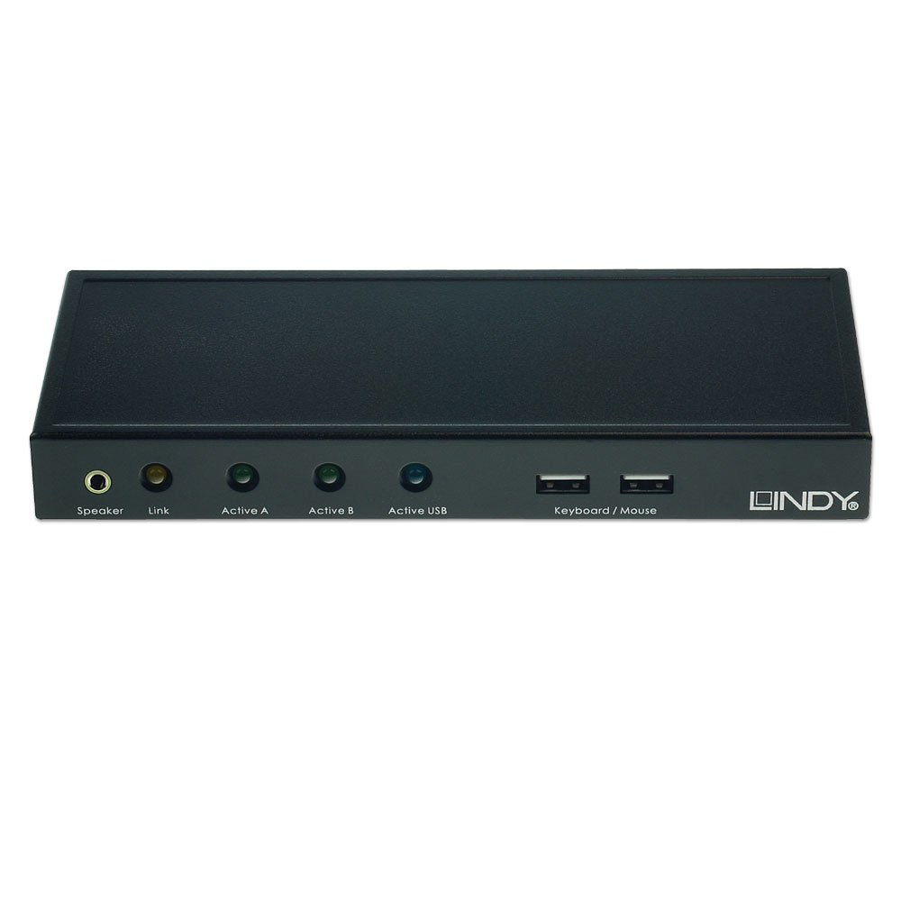 Lindy 200m CAT5 KVM Extender, Dual VGA, USB & Audio – image 2