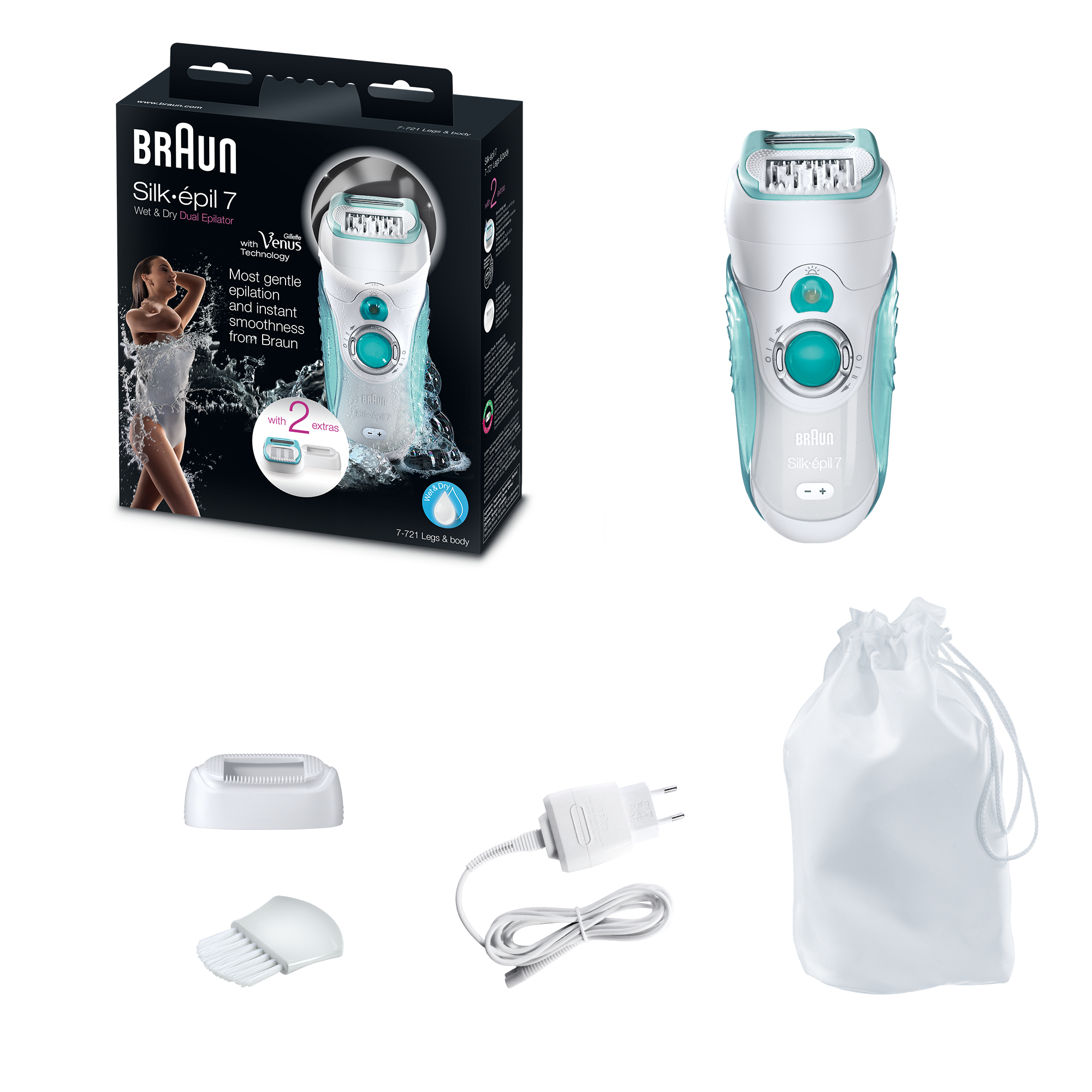 Braun Silk-épil 7 Dual Epilator 7-721 – image 6