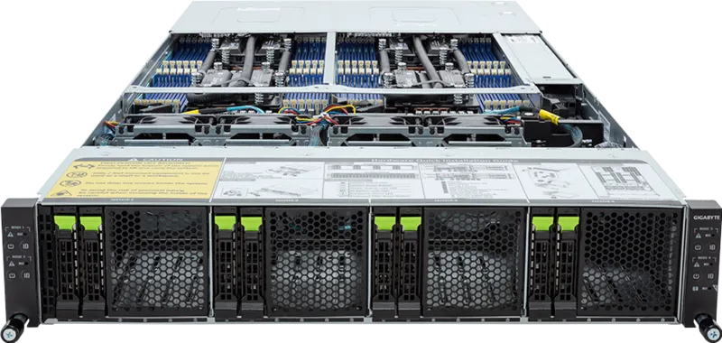 GIGABYTE H273-Z81-LAW1 AMD SoC Socket SP5 Rack (2U) Black, Steel – image 3