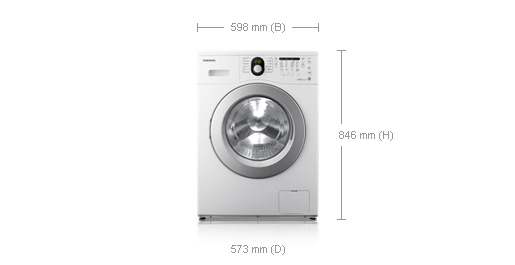 Samsung WF8614AFV washing machine Front-load – image 2
