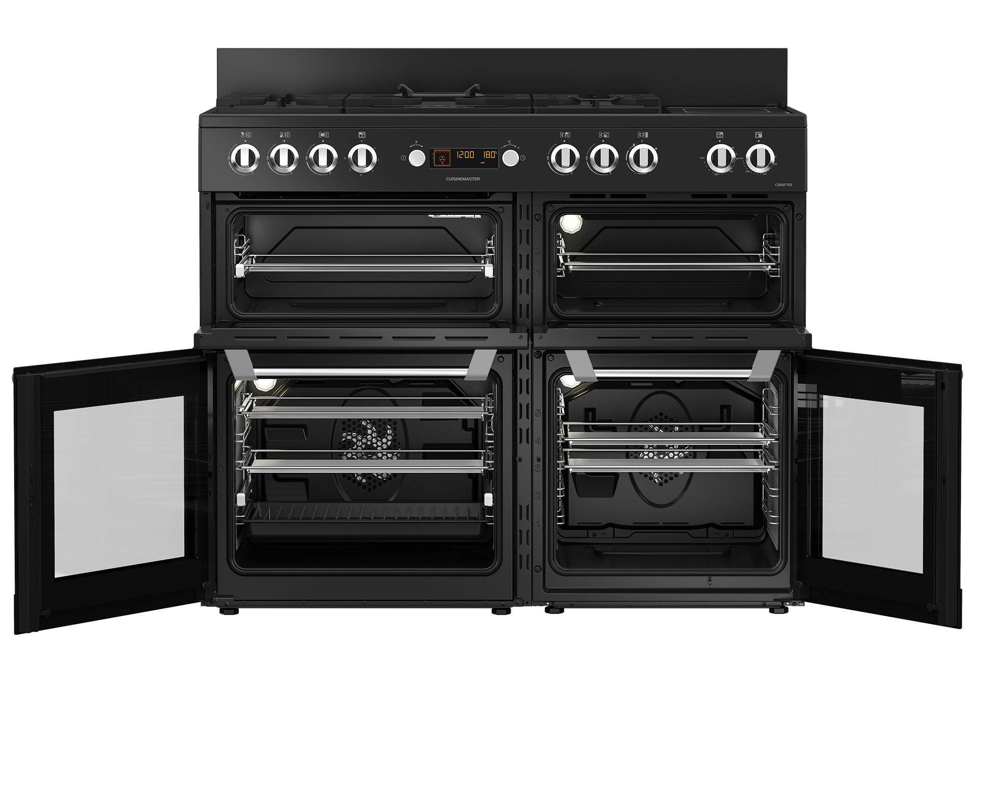 Leisure CS110F722K 110cm Dual Fuel Range Cooker with Three Ovens – image 6