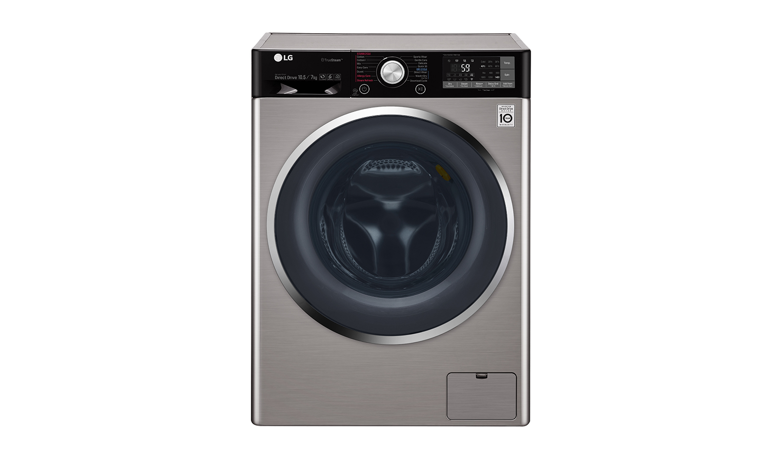 LG F4J9JHP2T washer dryer Freestanding Front-load Brown – image 1