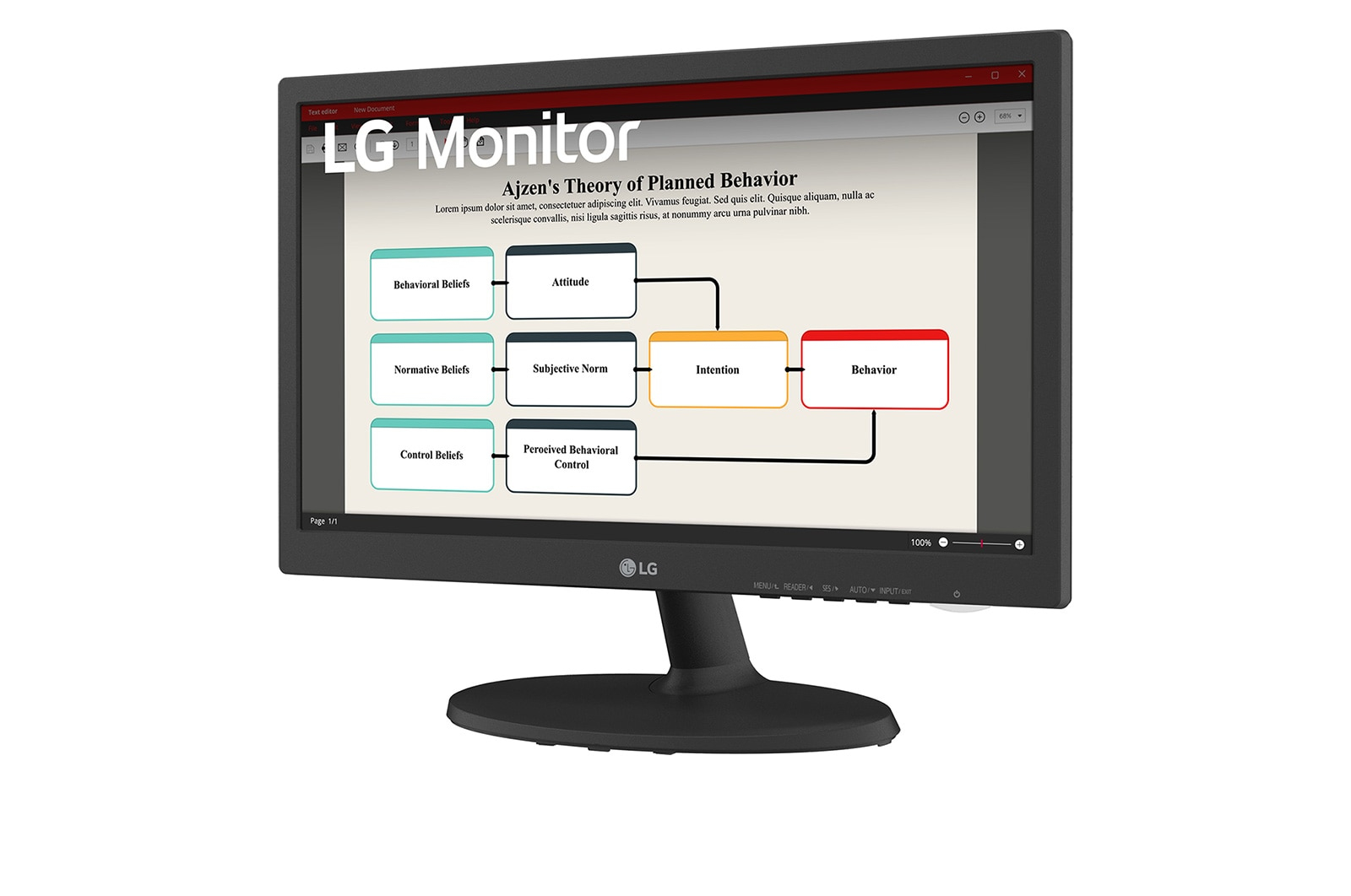 LG 19BA300 computer monitor – image 2
