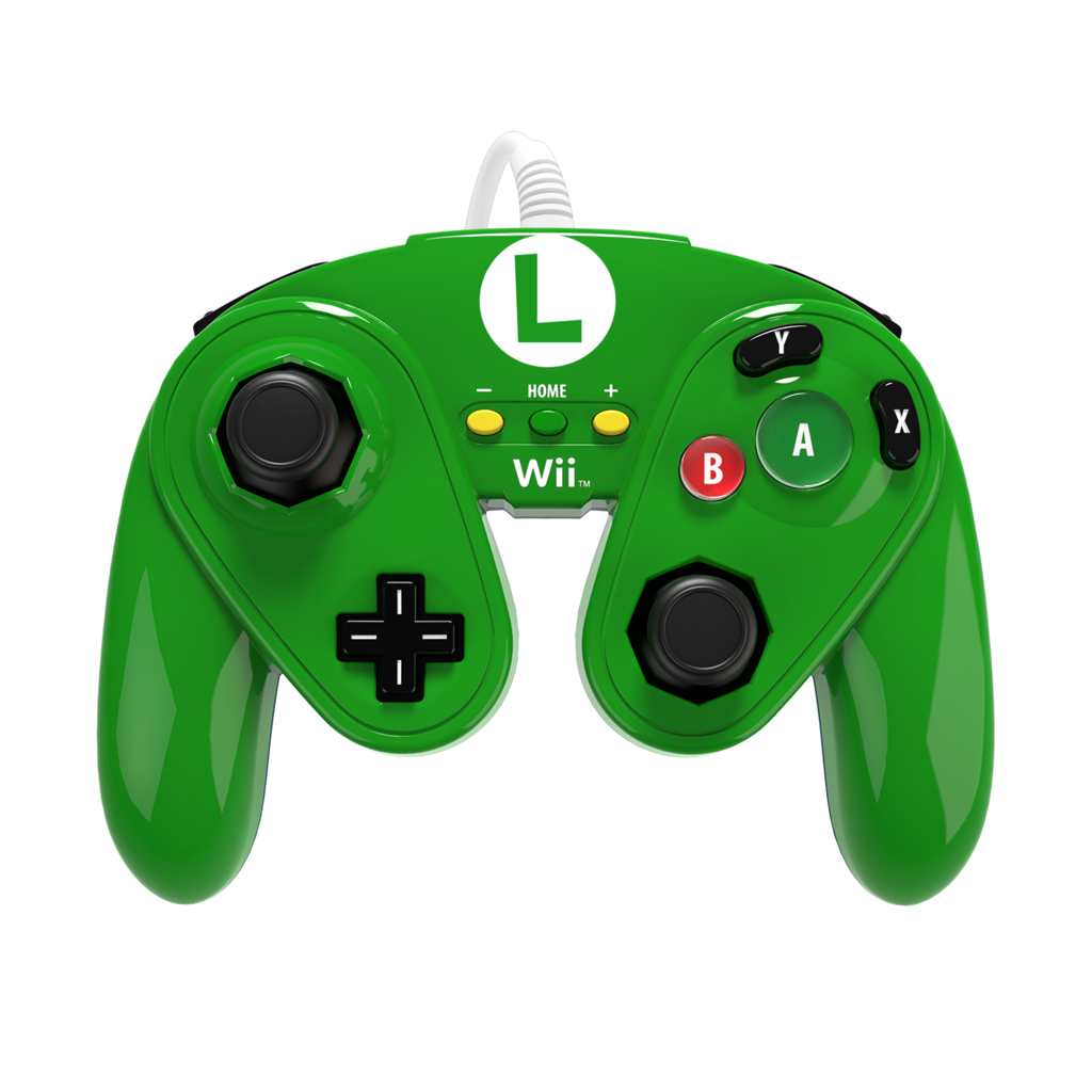 PDP Luigi Blue, Green Gamepad Nintendo Wii U, Wii – image 2